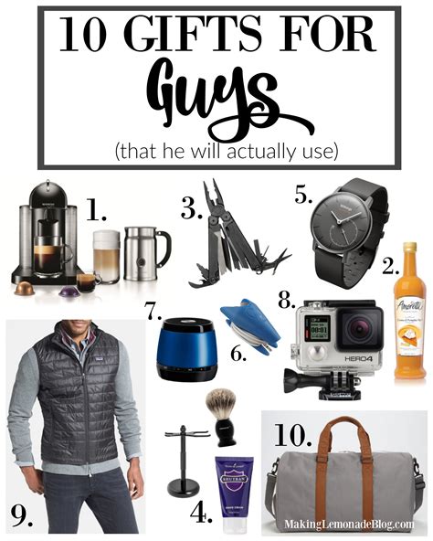 40 Best Gifts for Boyfriends That He’ll Actually Use 2024.